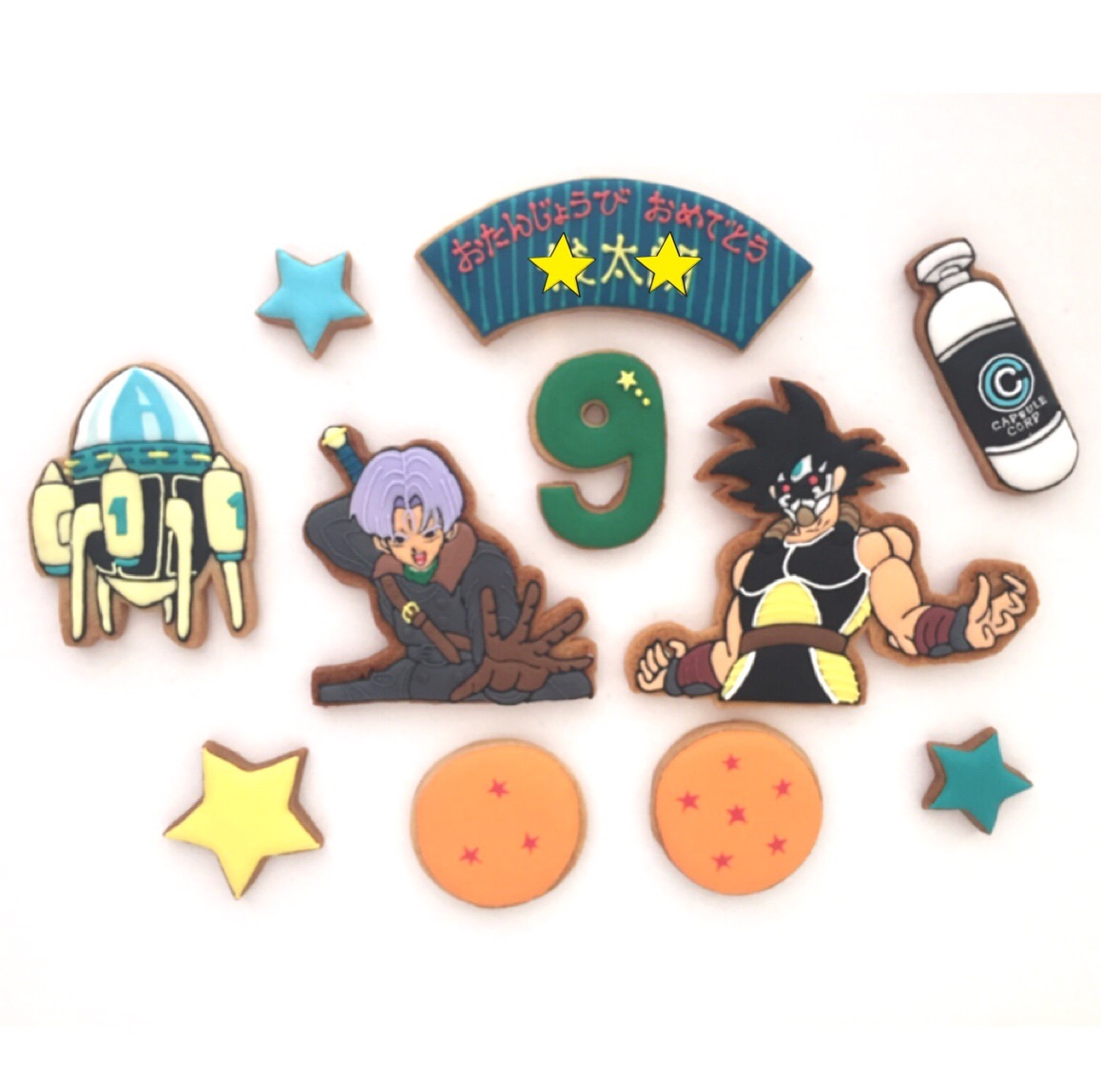 オーダーメイドクッキー ドラゴンボール La Vita Happy Cookies