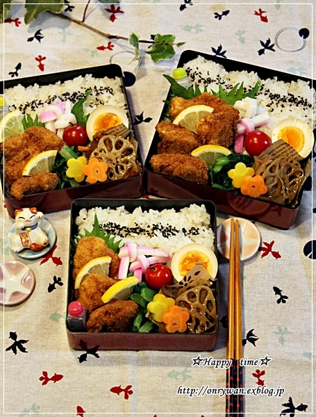 鮭フライ弁当とソフトフランス♪_f0348032_19223825.jpg