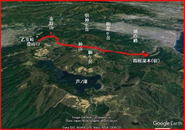 16年12月10日 土 箱根 外輪山の金時山へ やさい畑につかまって The Catcher In The Yasai Fields