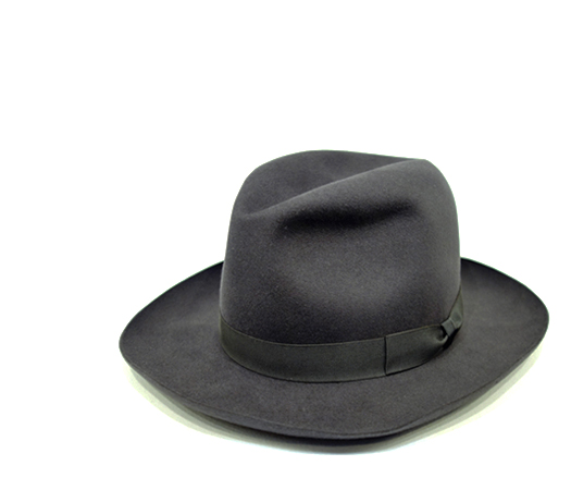 ハットKIJIMA TAKAYUKI BEAVER HAIR FELT HAT 紺