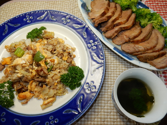 ’16,12,12(月)チャーシューと炒飯!作ったYO!_f0060461_11205333.jpg