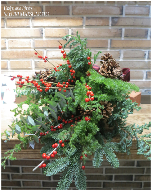 「束ねる会スペシャル！クリスマススワッグを作る会」_c0086204_192642.jpg