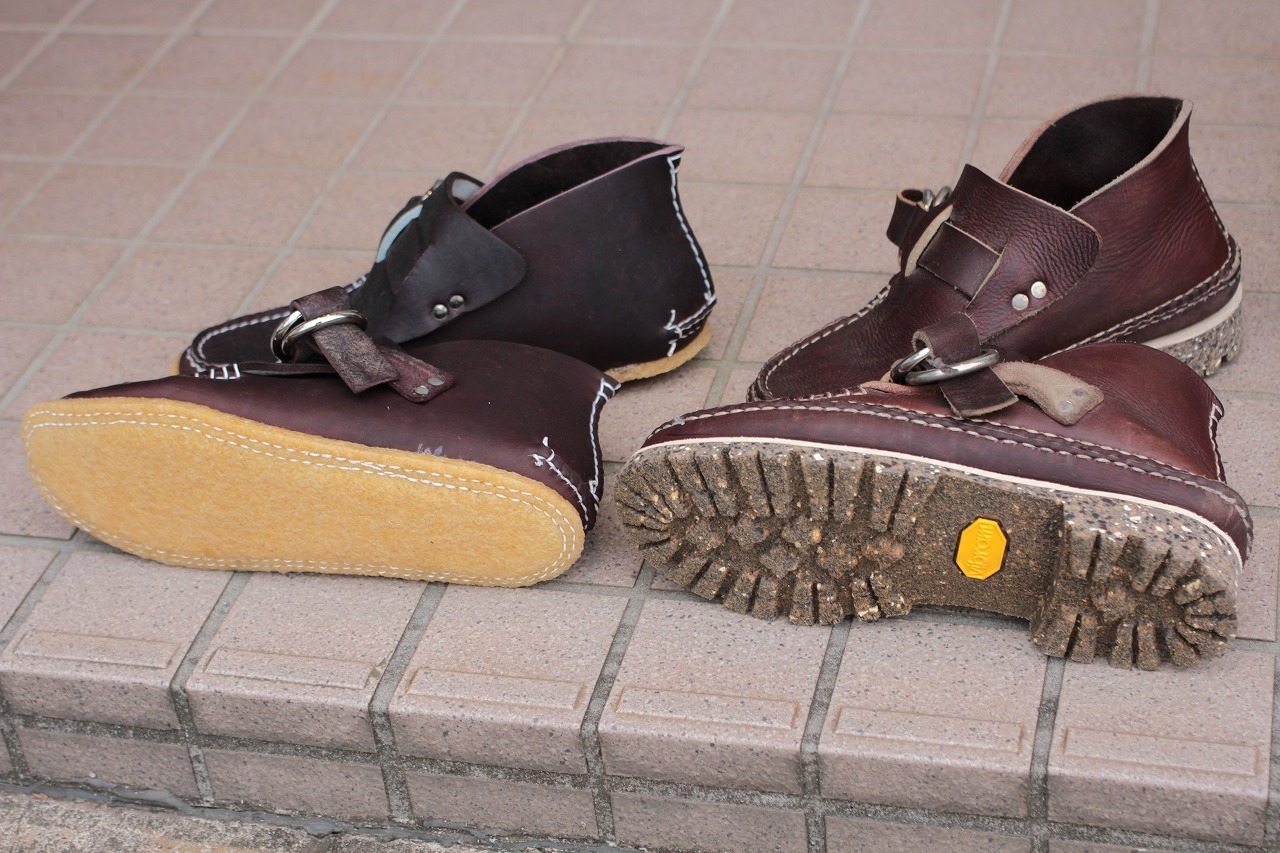 ARROW MOCCASINのソール交換をしてみました_b0139233_15062530.jpg