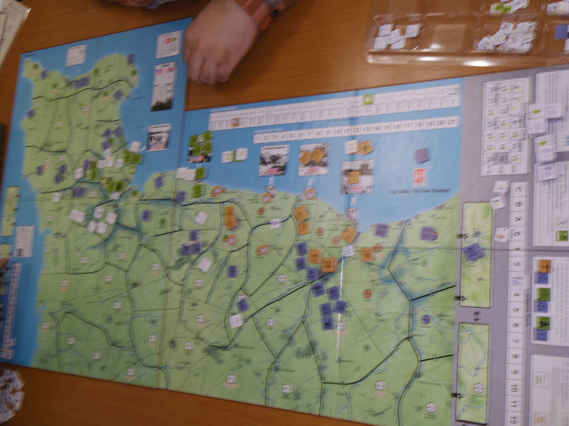 YSGA忘年会前ゲーム会2016その六〔（AH）Breakout:Normandy （AH）ブレイクアウト:ノルマンディー〕_b0173672_21403021.jpg