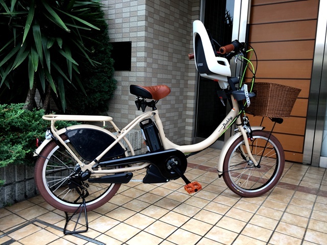 ヤマハ パスバビー 2016年 電動アシスト自転車 大型バッテリー搭載 YAMAHAパス電動自転車2016年購入