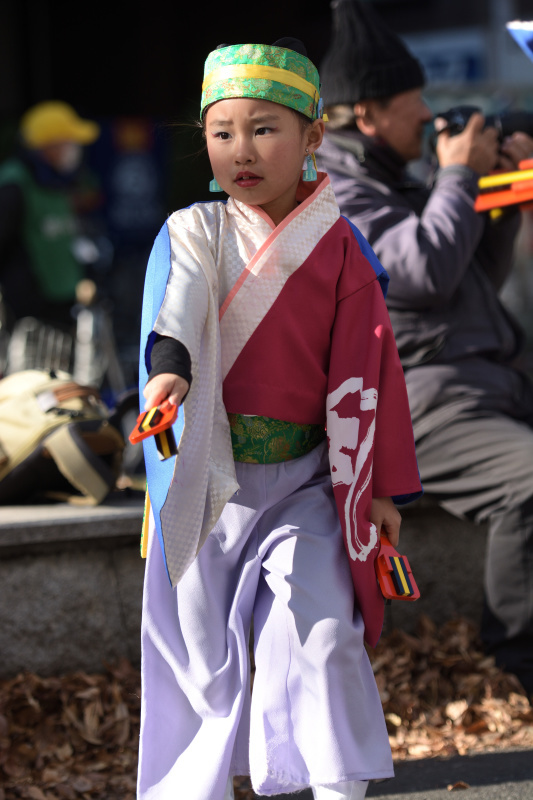 よさこいInクリスマスwithフラフ　（府中）　「よさこい白糸緑風会」　（敬称略）　東京都府中市_c0276323_16280787.jpg