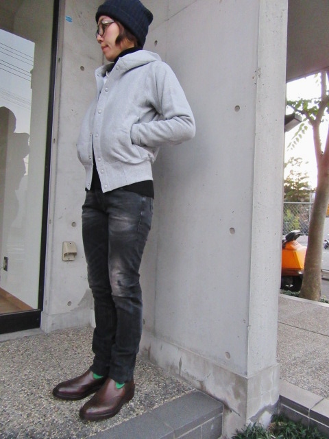 前回「黒」が即完につき、Champion USA ・・・ SWEAT Snap PARKA!★!_d0152280_125229.jpg