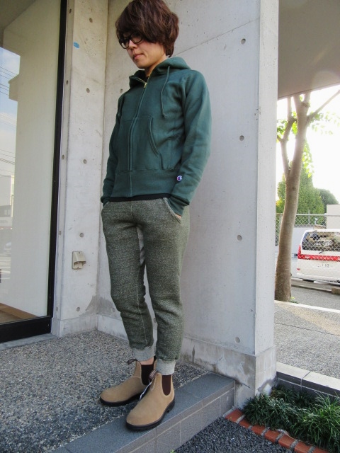 前回「黒」が即完につき、Champion USA ・・・ SWEAT Snap PARKA!★!_d0152280_129255.jpg