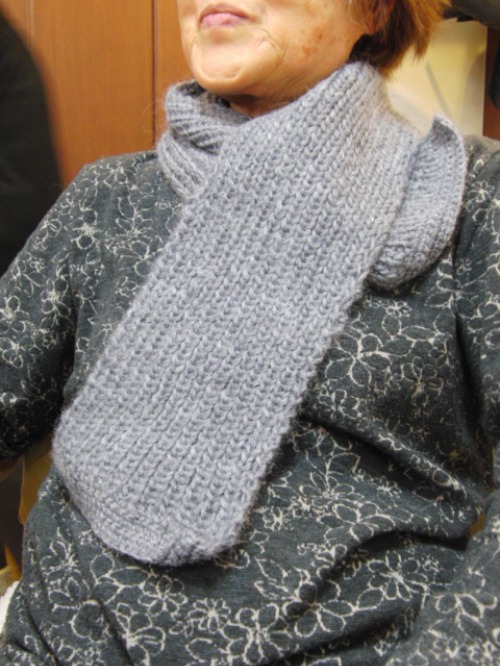 編みもの ~ T様マフラー ~_e0222340_16435790.jpg