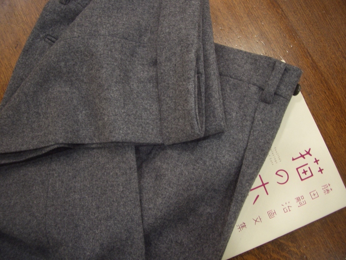 冬を楽しむ　フランネルのパンツ（Martin＆Sons)_d0060944_1303858.jpg