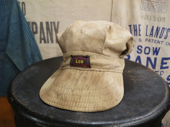 50\'s　Lee　Engineer　Cap　赤タグ_e0187362_11210085.jpg