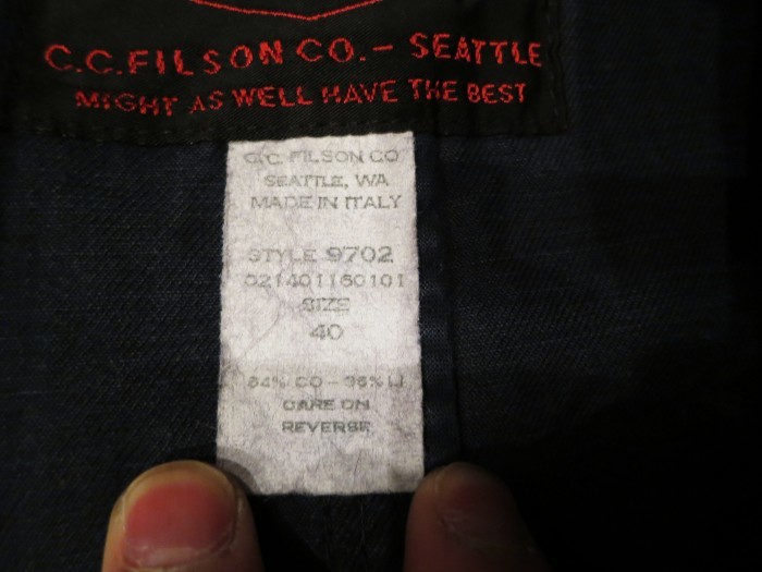 FILSON　ITALY_e0187362_11235297.jpg