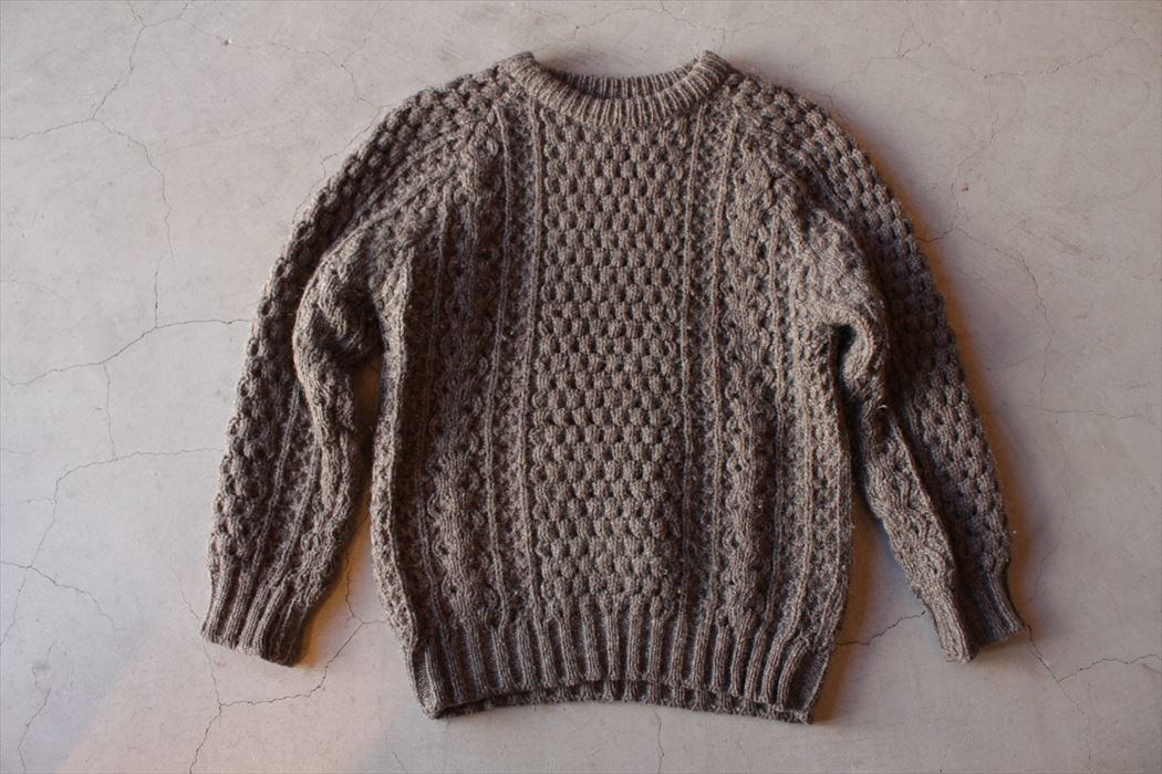 Item.180 Cable Knit Sweater_c0352177_18240781.jpg