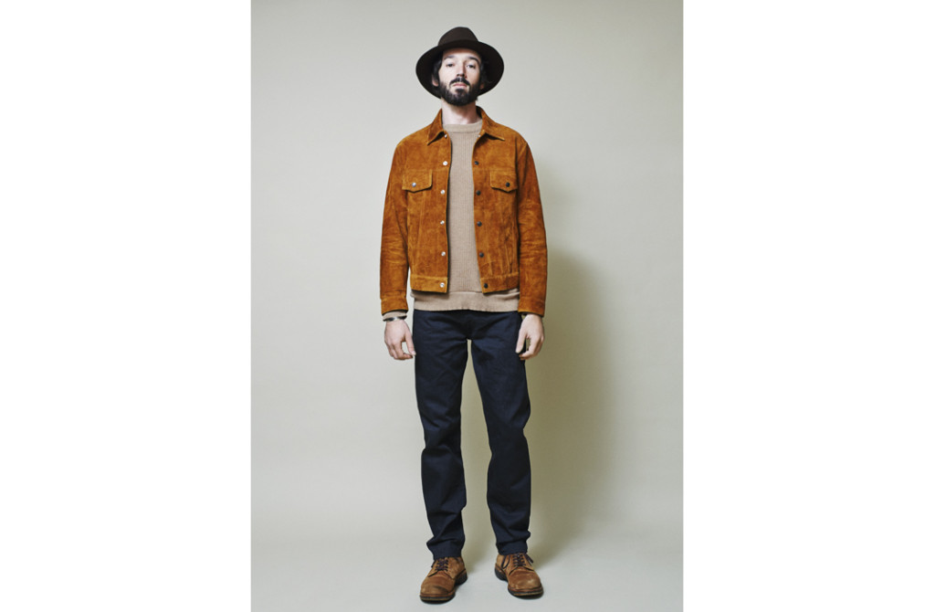 A VONTADE(ア ボンタージ) Suede Trucker Jacket_d0158579_21095398.jpg