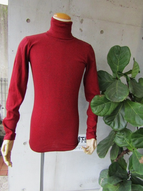 かなり使えます(^^♪　Miller (MADE IN USA) ･･･ THORMAL TURTLE BORDER LONG TEE！★！_d0152280_7443922.jpg