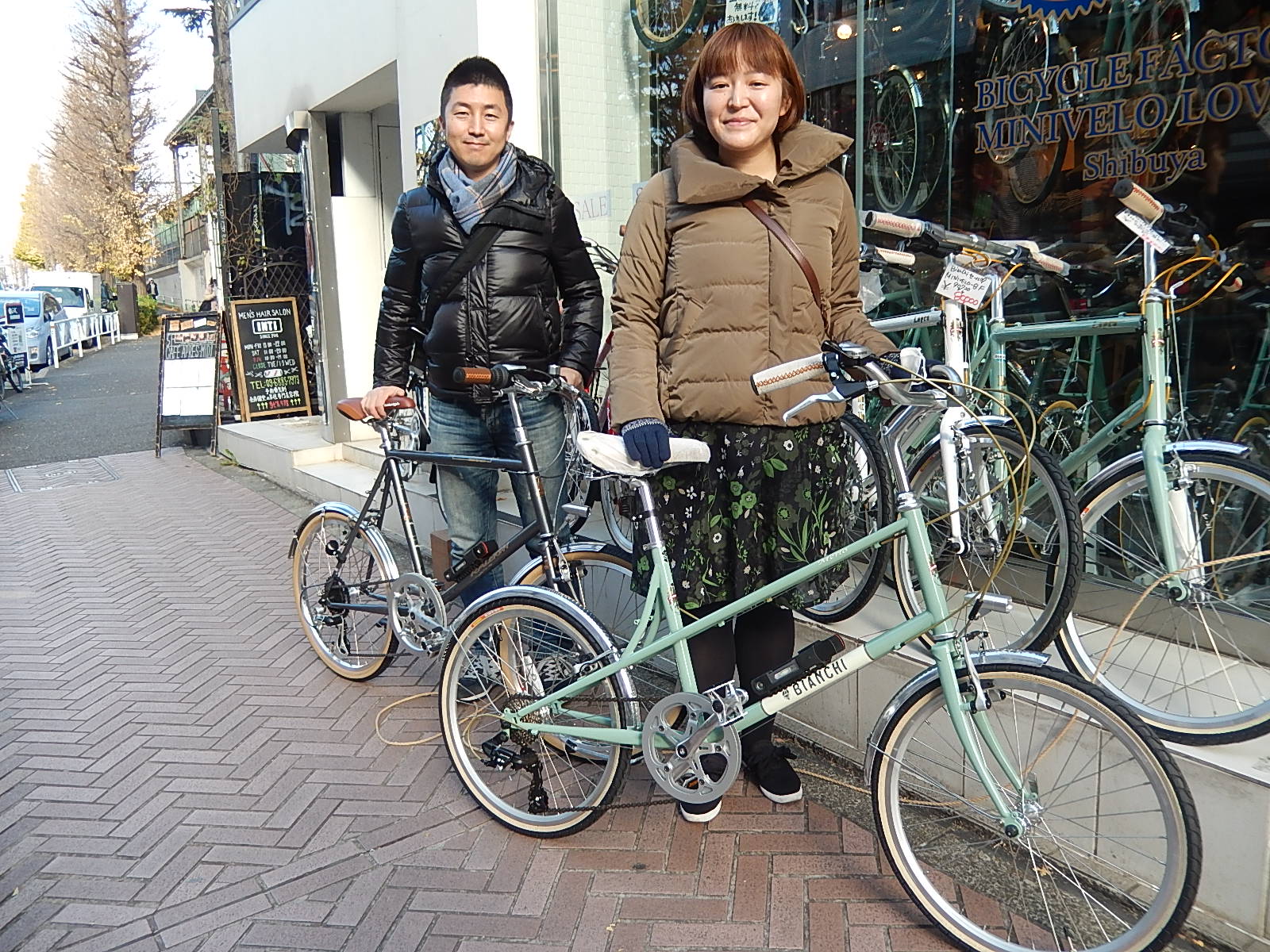 12月18日　渋谷　原宿　の自転車屋　FLAME bike前です_e0188759_16431071.jpg