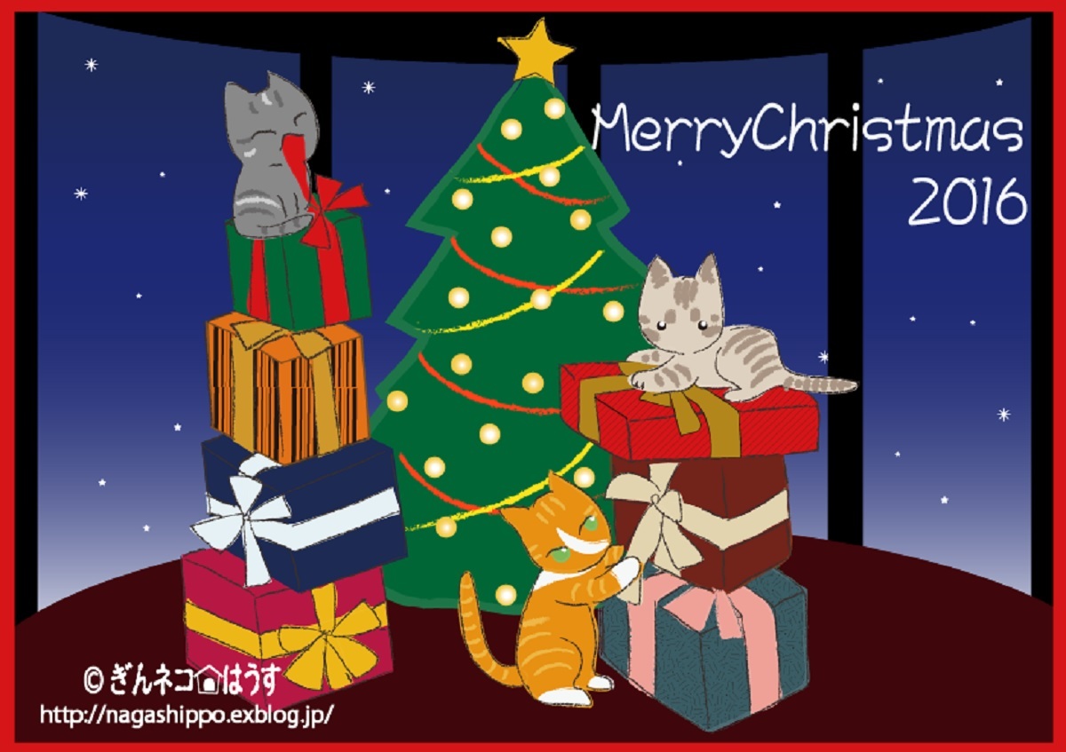 ぎんネコ☆はうすのChristmas_a0333195_08392645.jpg