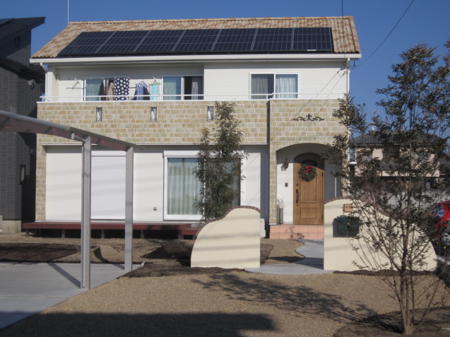 佐野市田沼町I邸 外構・エクステリア工事台1期完成!”Garden flow\"_e0361918_15354271.jpg
