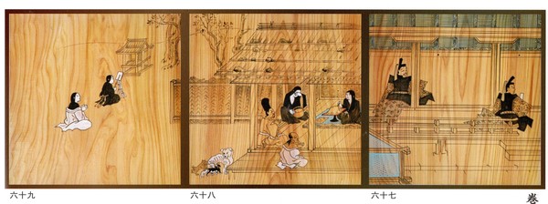 箱有』日本画 大倉玉雲官公御尊像 菅原道真公御影天神様 絹本 掛軸
