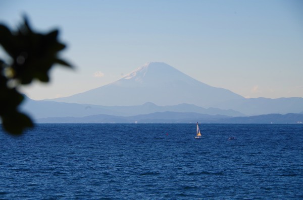 葉山から見える富士山_b0356401_21435459.jpg