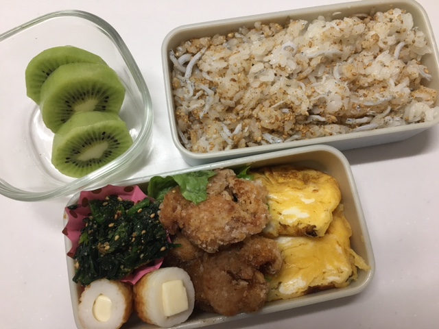 鶏肉のから揚げ弁当_b0075817_153094.jpg