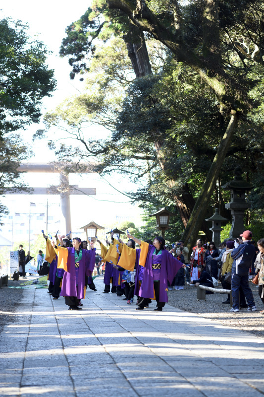 鹿島神宮奉納よさこい　「いきいきITAKOスポーツクラブ」　（敬称略）_c0276323_22052276.jpg