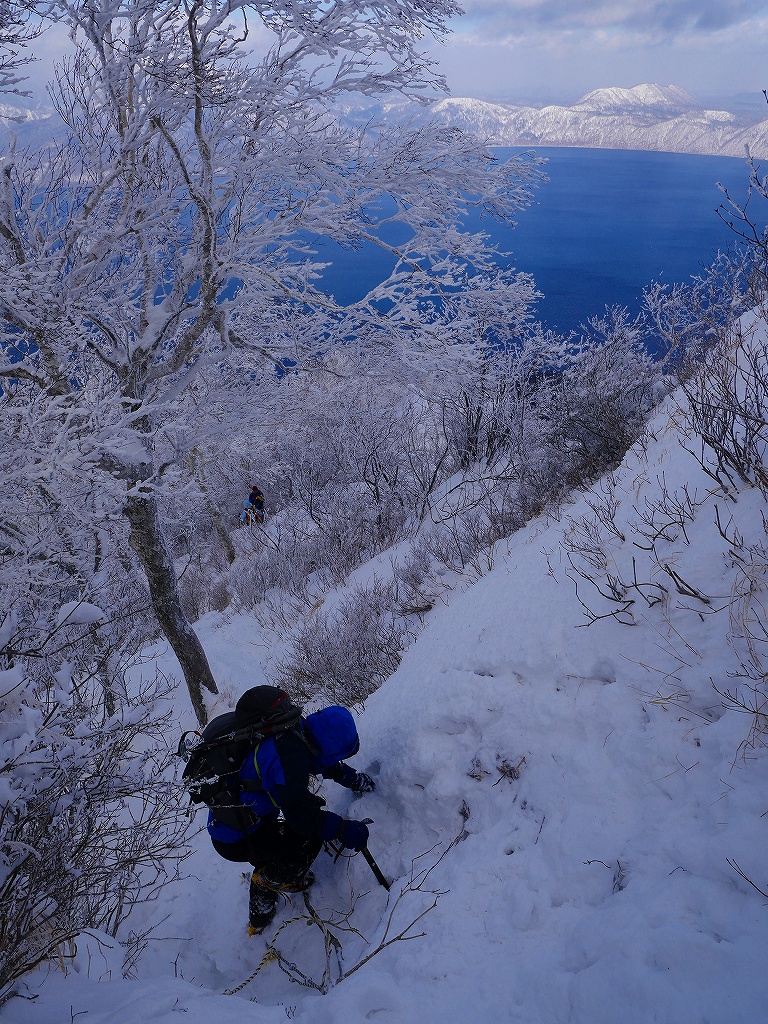  風不死岳北尾根、12月18日_f0138096_0213258.jpg