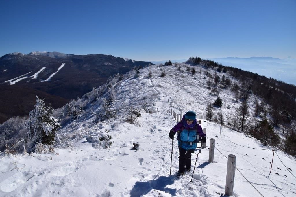 2016/12/18 湯ノ丸山～烏帽子岳　モフモフ雪と戯れながら_a0340812_08334219.jpg