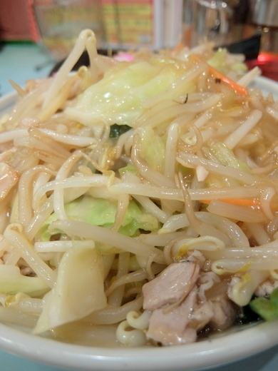 【ライス】くるまやラーメン 野菜たっぷりのあんかけ固焼きそば【品切れ】_d0188613_08182823.jpg