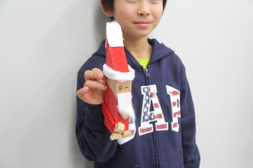 クリスマス会2016 サンタ作り_e0167771_1025178.jpg