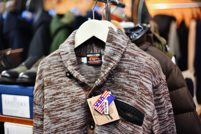 今時期に丁度◎ SKOOKUM ・・・ MIX KNIT SHAWL CARDIGAN!★!_d0152280_22252072.jpg