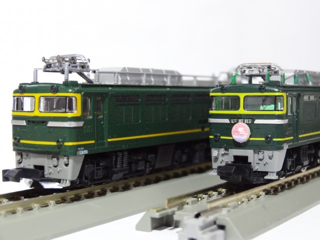 KATO（ラウンドハウス） EF81トワイライトエクスプレスタイプ