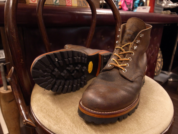 レッドウイング redwing オールソール Vibram#100_b0310556_11583259.jpg