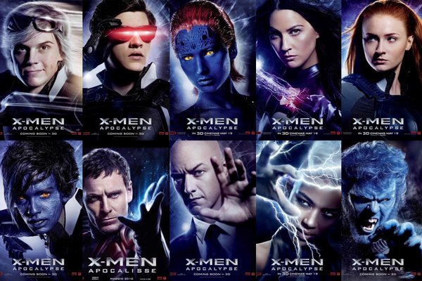 X Men アポカリプス X Men Apocalypse 佳田亜樹の悪戯書き