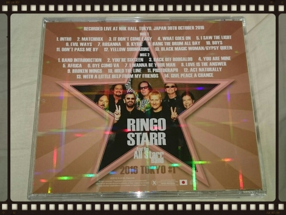 RINGO STARR And His All Starr Band / TOKYO #1_b0042308_16592614.jpg