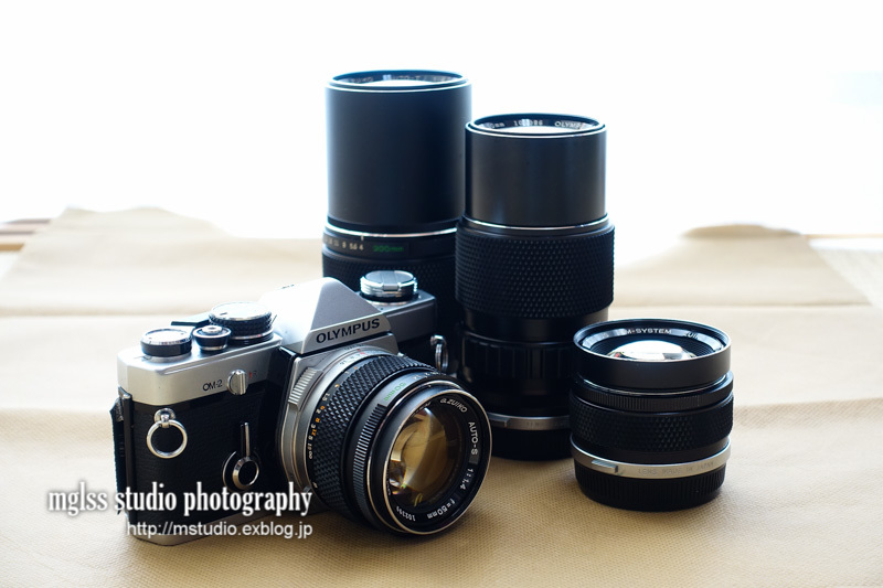 Olympus OM-2の試写 : mglss studio photography blog