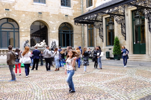 サン ミッシェル大聖堂の優れたゴシック芸術と王立美術館のフランドル美術_a0113718_14581474.jpg