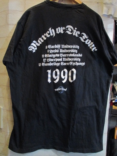 Motörhead （モーターヘッド）　Tシャツ　1990_f0181819_15025190.jpg