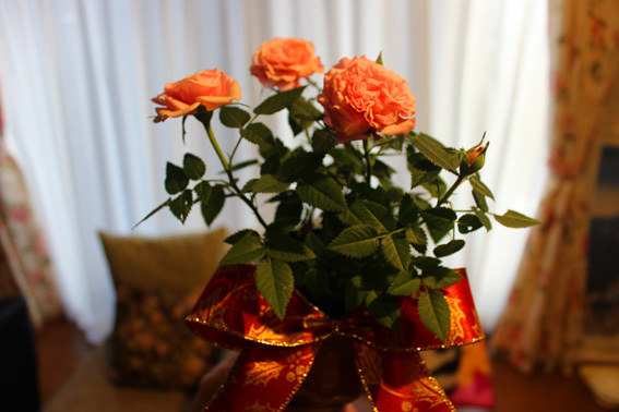 薔薇とリボンであしらうChristmas☆_a0329820_18483068.jpg