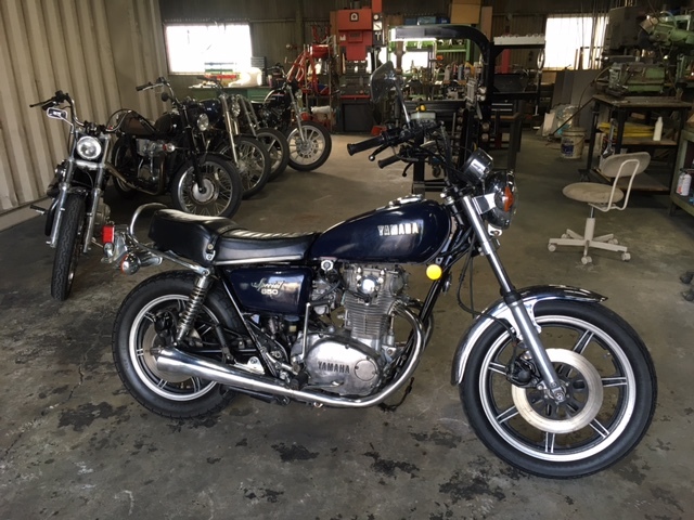 在庫XS650SP作業_c0325486_14592916.jpg