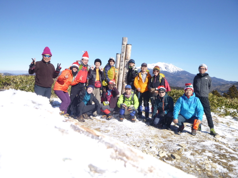 クリスマス登山　白草山 (1,669M) お気に入り写真_d0170615_21455488.jpg