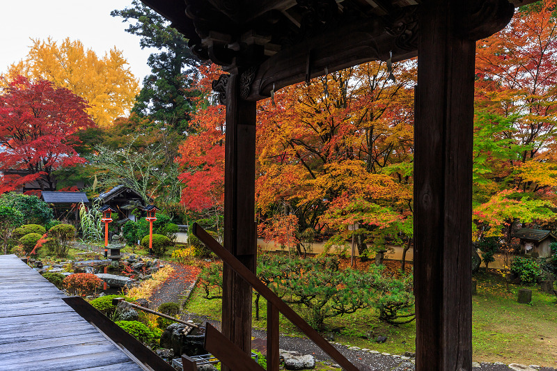 京都の紅葉2016 十輪寺の額縁紅葉（写真部門）_f0155048_20401539.jpg