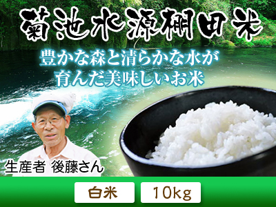 熊本の美味しいお米（菊池水源棚田米、砂田のれんげ米、七城米）大好評発売中！こだわり紹介　その１_a0254656_1551994.jpg