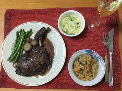 コンビニのおでん  　　鶏肉の赤ワイン煮_c0097838_14313406.jpg