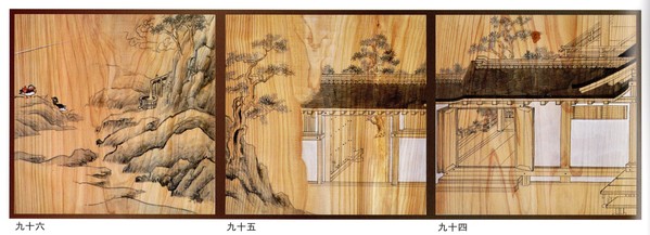 2016菅原道真公絵巻(天井絵)の解説・巻五前半・千寿の 2016菅原道真公絵巻(天井絵)の解説・巻五前半・千寿の