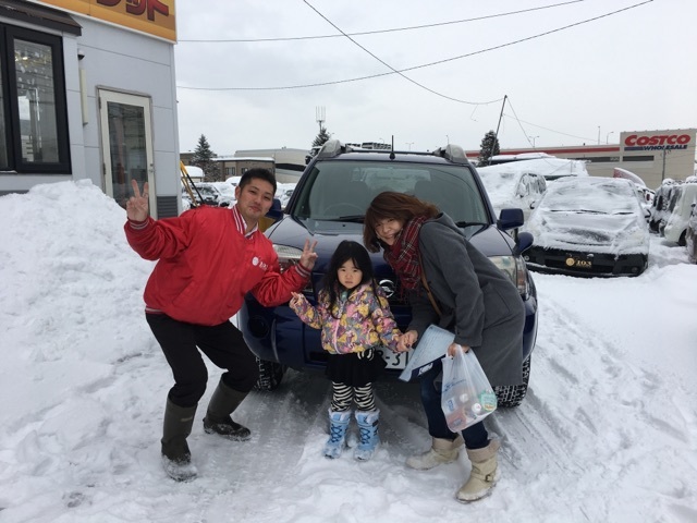 12月27日(火)☆TOMMYアウトレット☆エクストレイルN様納車hosi チェロキーN様ご成約☆ あゆブログ♪_b0127002_17321934.jpg