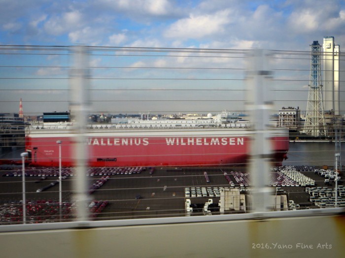 首都高より ♬　羽田空港行きバスの車窓から！ ジオラマのような風景が広がる。_b0147808_17482827.jpg