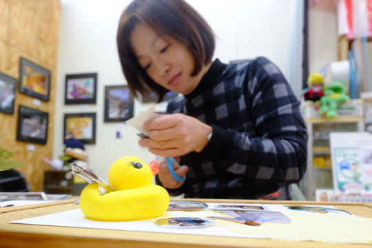 第147回アルバムカフェの様子です(手作り年賀状づくり編)_d0189735_10261520.jpg
