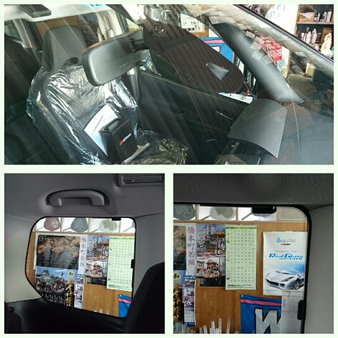 新型セレナ ガラスコーティング カーフィルム 洗車 大阪 貝塚_a0197623_1795614.jpg