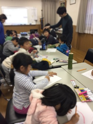 桂川河川敷にてカヤで基地づくり!_e0008880_7533243.jpg